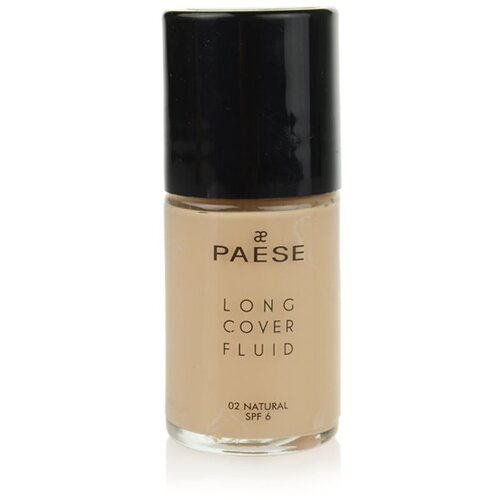 Paese Long Cover Fluid tekoči puder odtenek 02 Natural SPF 6 30 ml Slike