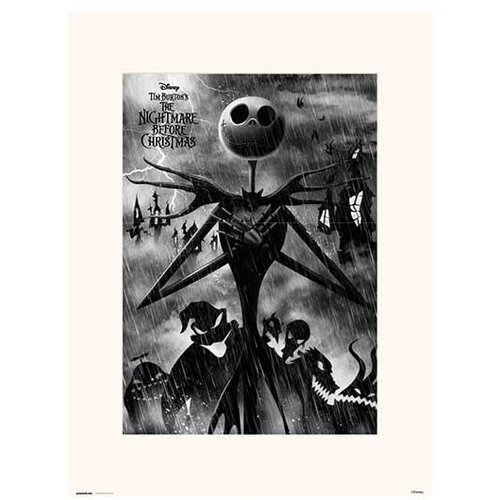 Grupo Erik Editores S. L. Nightmare Before Christmas - Print reprodukcija - NBC, Jack Skellington, 30x40 cm Cene