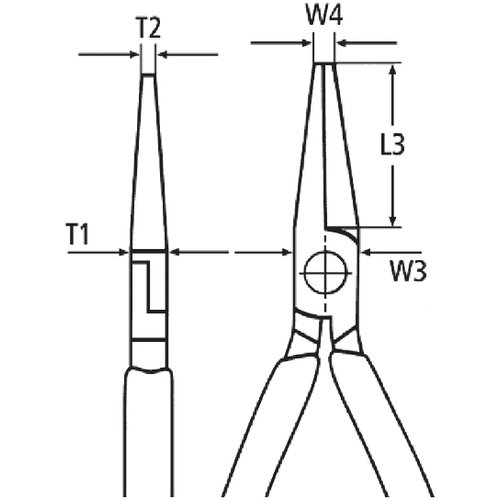 Knipex kle&amp;scaron;ta prava sa bočnim sečenjem 160mm (2502160) Slike
