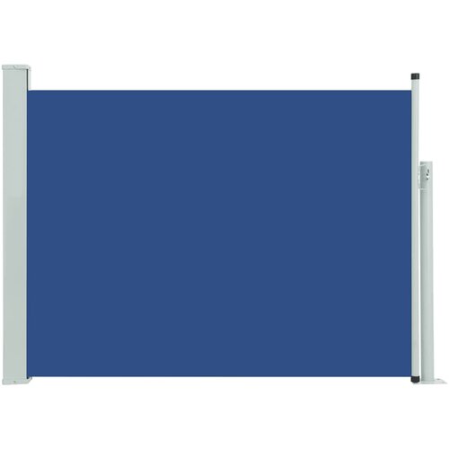 VidaXL Zložljiva stranska tenda za teraso 120x500 cm modra, (20966033) Slike