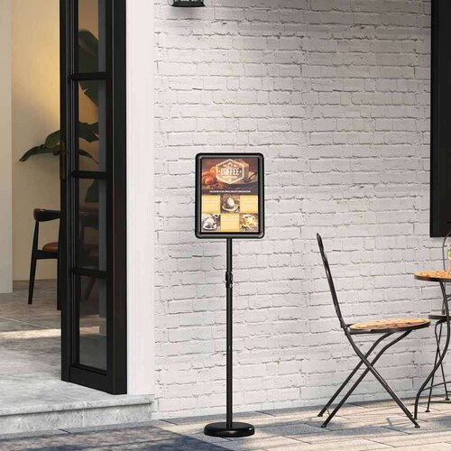  Stalci za sajmove Crna 25 x 25 x 125 cm Aluminij Cene