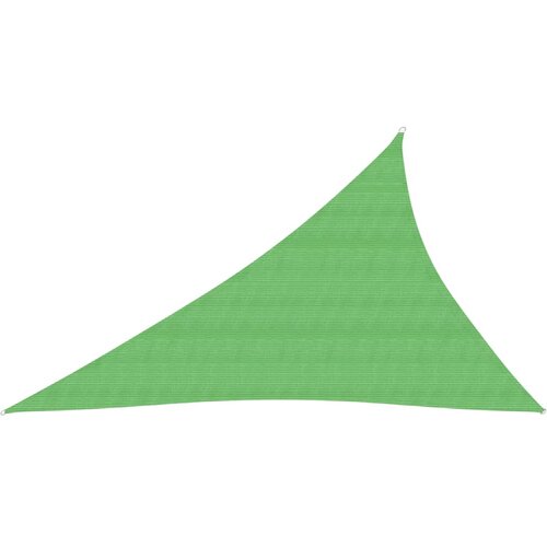 VidaXL Senčno jadro 160 g/m&amp;sup2; svetlo zeleno 4x5x6,8 m HDPE, (20702507) Slike