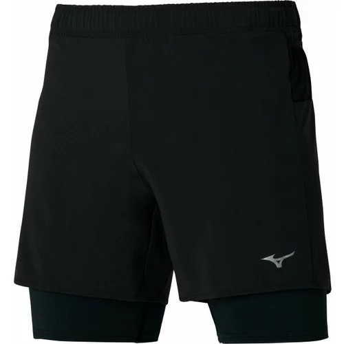 Mizuno ER 5.5 2IN1 SHORT Muške sportske kratke hlače, crna, veličina