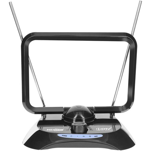 Generic MAXEXCELL, Pravokotna digitalna HDTV TV antena 38 dBi Močan sprejem TNT / DVB-T, Črna, (5000309815) Cene