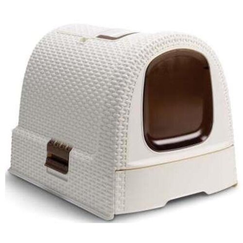 Curver natkrivena kutija za mačji pijesak 51 x 38,5 x 39,5 cm bijela Cijene
