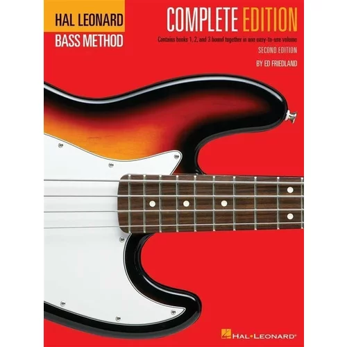 Hal Leonard Electric Bass Method - Complete Ed. Notna glasba