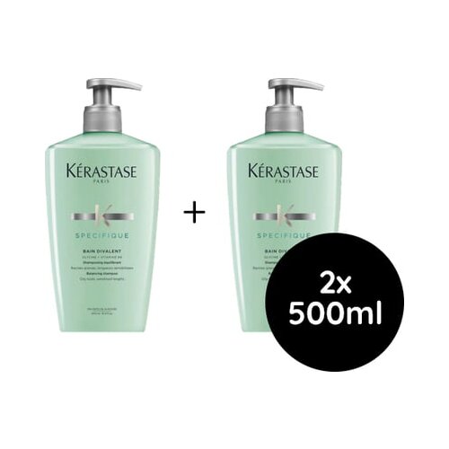 K&amp;eacute;rastase specifique Bain Divalent-set Slike
