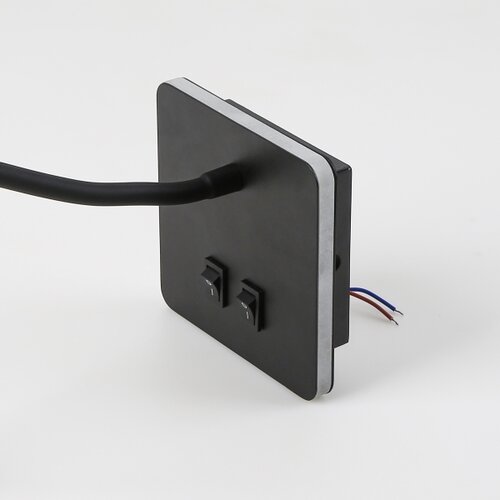  Brilagi - LED fleksibilna zidna lampa MAYA Double LED/4W/230V + LED/3W crna Slike
