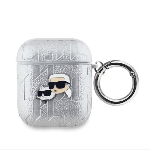Karl Lagerfeld AirPods 1/2 Ovitek Srebrna Cene
