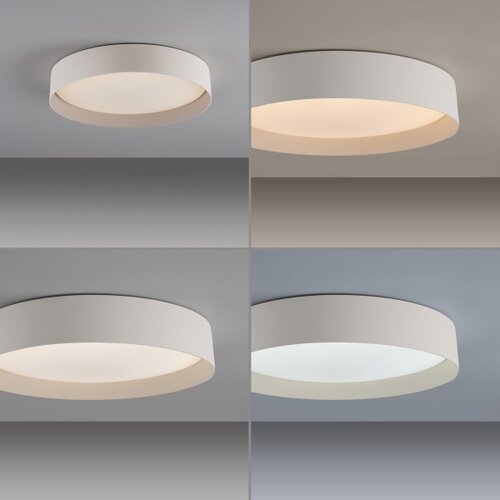 SCH&amp;Ouml;NER WOHNEN 14594-39 - LED prigu&amp;scaron;iva plafonska svetiljka TAVOLI LED/20W/230V siva+daljinski upravljač Slike