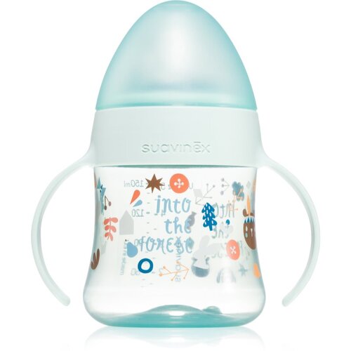 Suavinex Forest First dječja bočica s ručkama 4 m+ Green 150 ml Cijene