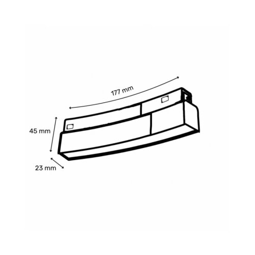 Magnetic SVETILJKA PC1000 7W 3000K 36° 48V DC CRNA (R1000) Cene
