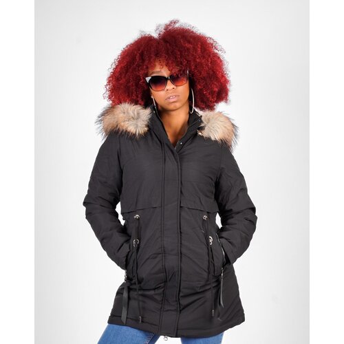 La Force Fashion ženska  jakna NT-8476-1 - crna Cene