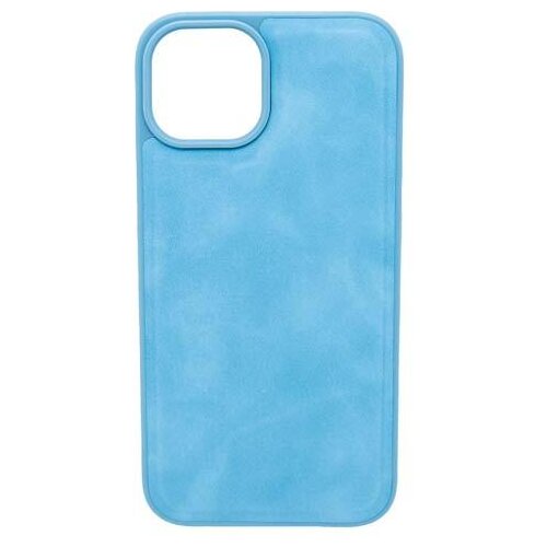  Maska za telefon LEATHER CASE za Iphone 14, Plava Cene