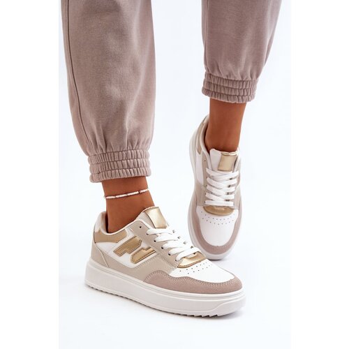 PG2 FJ1 Women's Low Sneakers Beige Regines Cene