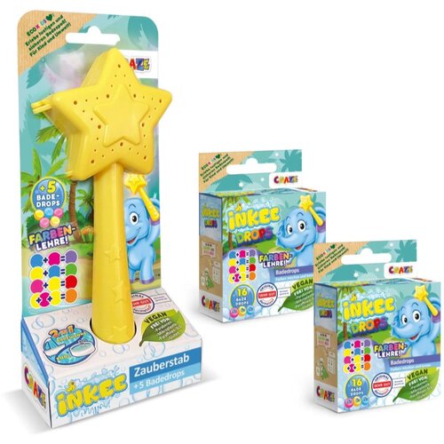 Craze INKEE Star Wand čarobna palica za kopel za otroke 1 kos Slike
