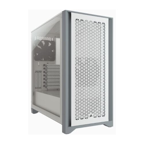 Corsair 4000D AIRFLOW WhiteTempered Glass Mid-TowerATX Case Slike