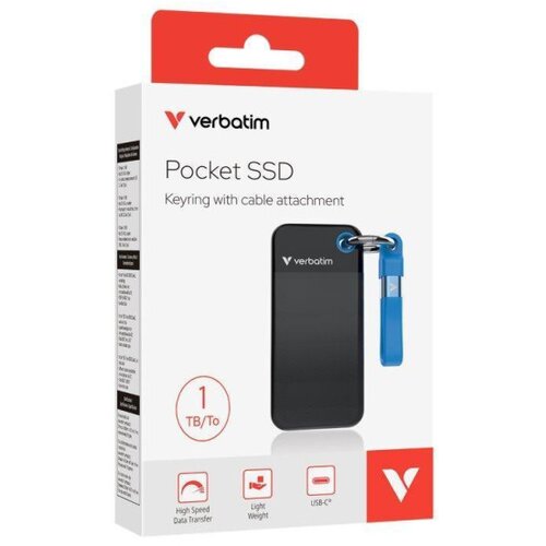 VEBATIM V PocketSSD USB 3.2 1TB Plavi (32191) Cene