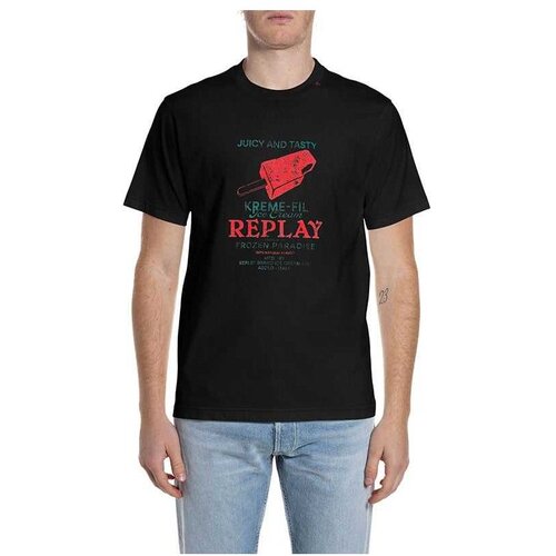 Replay muška logo majica Cene