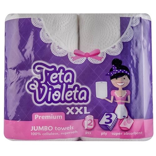 Violeta ubrus xxxl 3sloja 2kom Slike