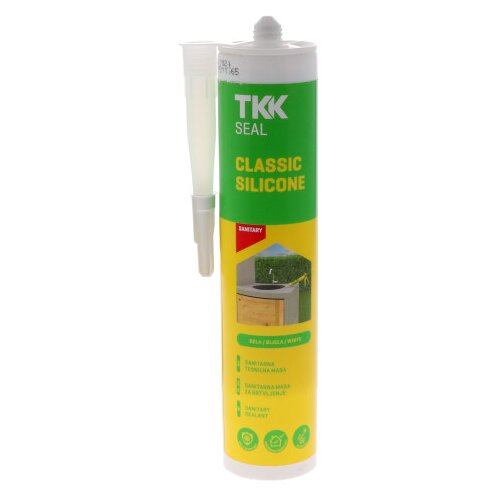 Tkk Silikon sanitarni Seal Acetat bijeli 280ml Slike