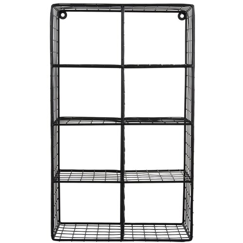 PT LIVING Crna željezna polica s vi&amp;scaron;e razina 30 cm Reja &amp;ndash; Slike