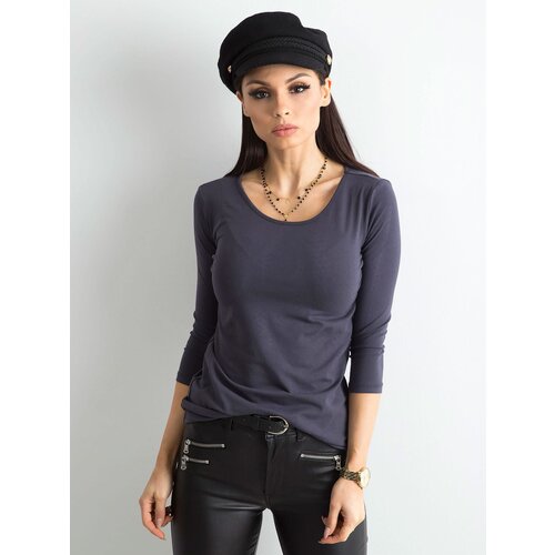 BASIC Feel Good Blouse-RV-BZ-4690.70-graphite Cene