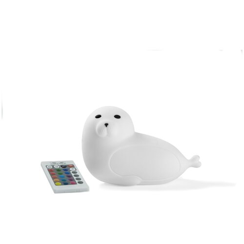 Rabbit And Friends noćna svjetiljka Morski Lav bijela, USB + daljinski white 571 Slike