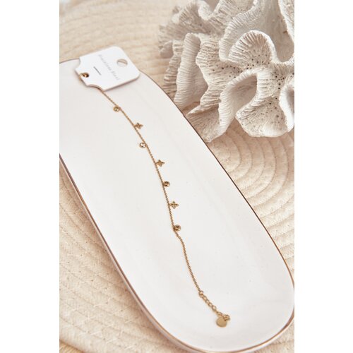 Kesi Ankle bracelet with gold pendants Cene