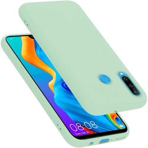 Cadorabo Ohi&scaron;je, združljiv s Huawei v tekoči svetlo zeleni barvi - za&scaron;čitni pokrov iz fleksibilnega silikona TPU, (20592775) Cene