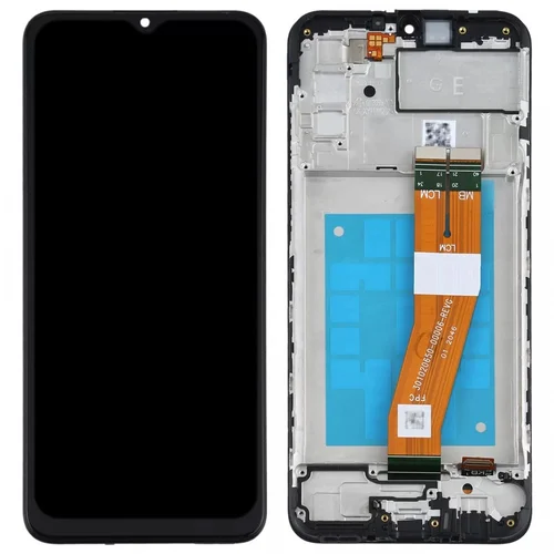 Samsung Originalni zaslon Galaxy A02s: LCD steklo na dotik, servisni paket (razlicica G) - crn, (21733423)