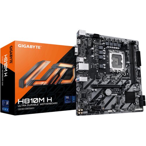 Gigabyte MB H810M H DDR5LGA1851, 2x DDR5,1x M.2,4xSATA6x USB, HDMI, VGA, mATX Cijene