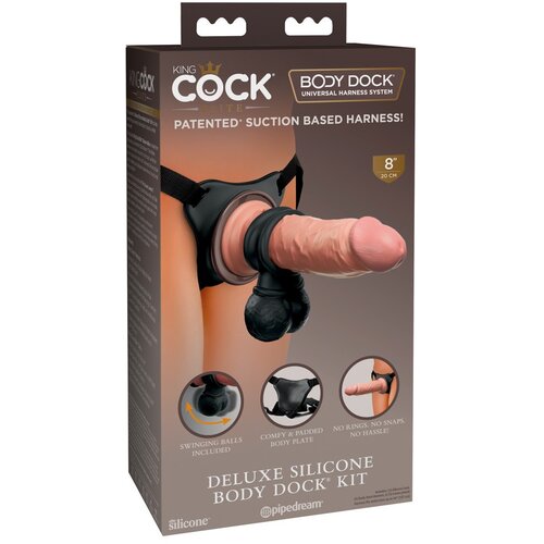 King Cock Elite Deluxe - set dilda koji se kopča Cijene