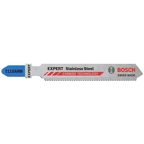 Bosch Expert List za ubodnu pilu Stainless Steel T 118 AHM (Limovi od plemenitog čelika, T-završetak, 3 Kom.)
