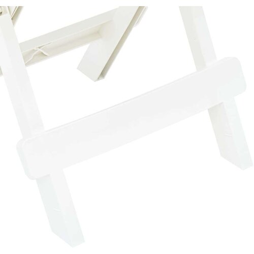  vrtni stol bijeli 45 x 43 x 50 cm plastični Slike
