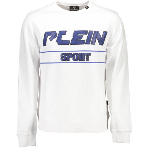 Plein Sport MEN&amp;#039;S ZIP-UP SWEATSHIRT WHITE Slike