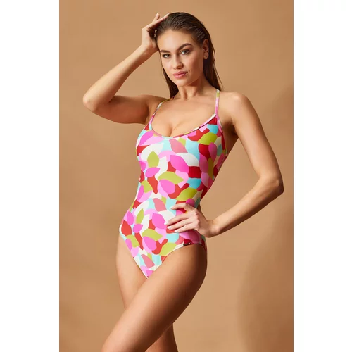 Astratex Jednodijelni kupaći kostim Pink Summer