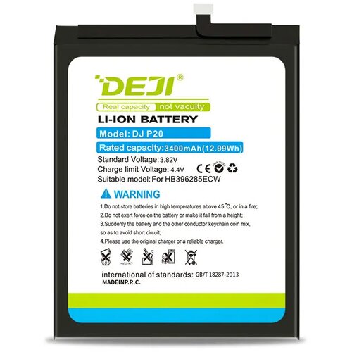  Baterija DEJI za Huawei P Smart (2019)/ Honor 10/ Y3000/ Y600/ P6 (HB396285ECW) (3400 mAh) Slike