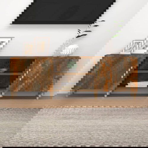 The Living Store TV omarica dimljeni hrast 150x30x50 cm konstruiran les - TV Omarica, (21376946) Cene