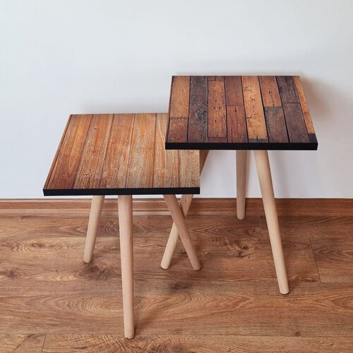 Hanah home set klub stočića 2Shp404, 2 komada, Boje hrasta Cene