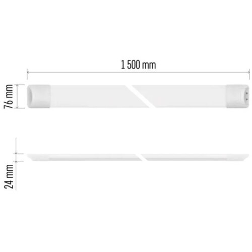  led fluorescentna svetiljka mino LED/50W/230V 4000K 150 cm Slike