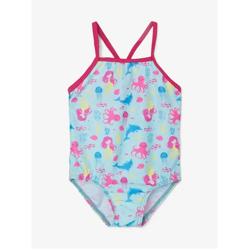 name it Light blue girly patterned swimwear Ziza - Girls