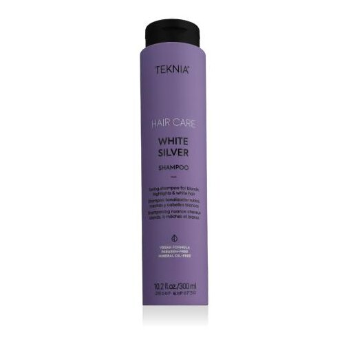 Lakmé Teknia White Silver Shampoo 300 ml šampon plava kosa sijeda kosa unisex Cene