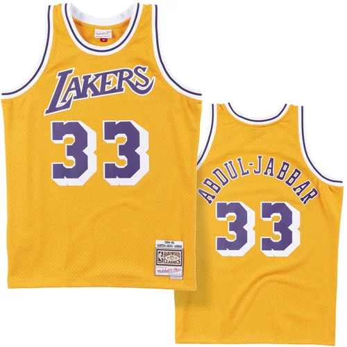 Mitchell And Ness Kareem Abdul-Jabbar 33 Los Angeles Lakers 1984-85 Mitchell & Ness Swingman dres