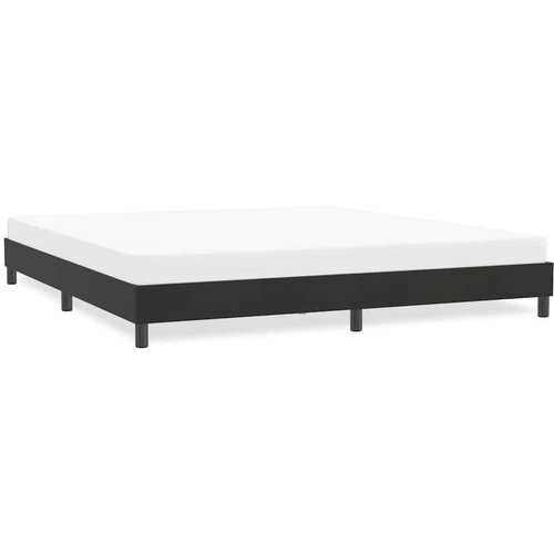 VidaXL Okvir kreveta bez madraca crni 180x210 cm bar&amp;scaron;un Slike