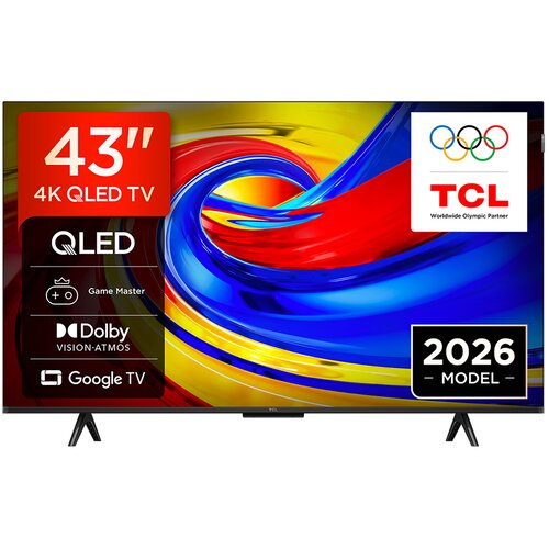 Tcl QLED TV 43" 43P7L, Google TV Cene