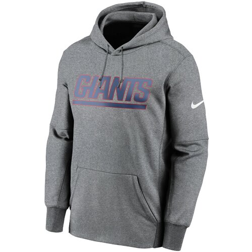 Nike New York Giants Wordmark Therma pulover sa kapuljačom Slike
