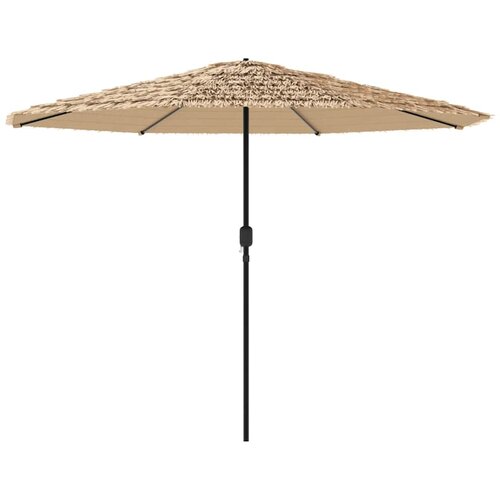  Vrtni suncobran s čeličnom &amp;scaron;ipkom smeđi 324x324x247 cm Slike