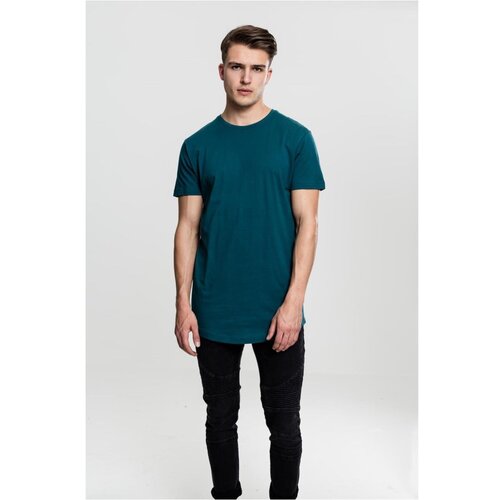 Urban Classics Shaped Long Tee teal Slike