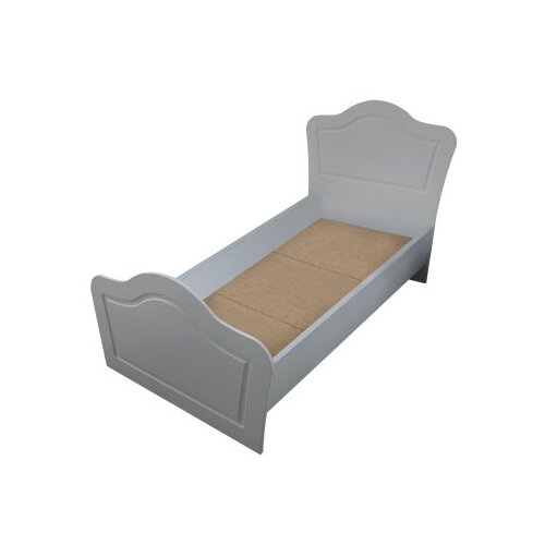 Hanah home Rb-022 Matte White Single Bedstead Slike
